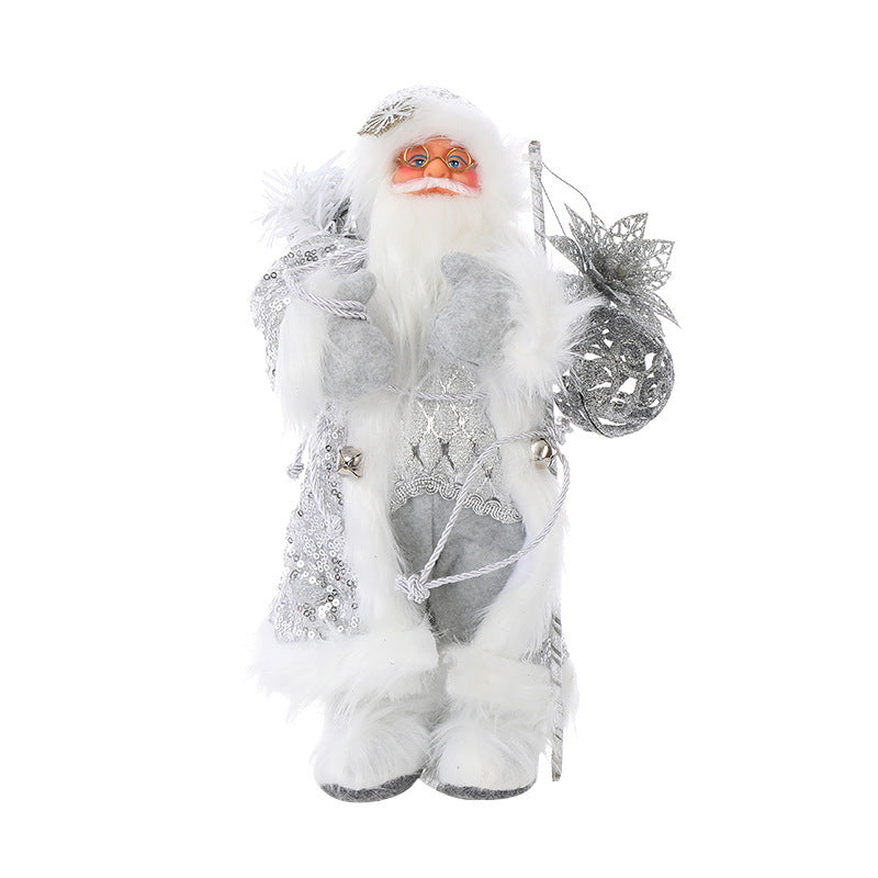 Muñeca navideña, decoración navideña para el hogar, adornos navideños.