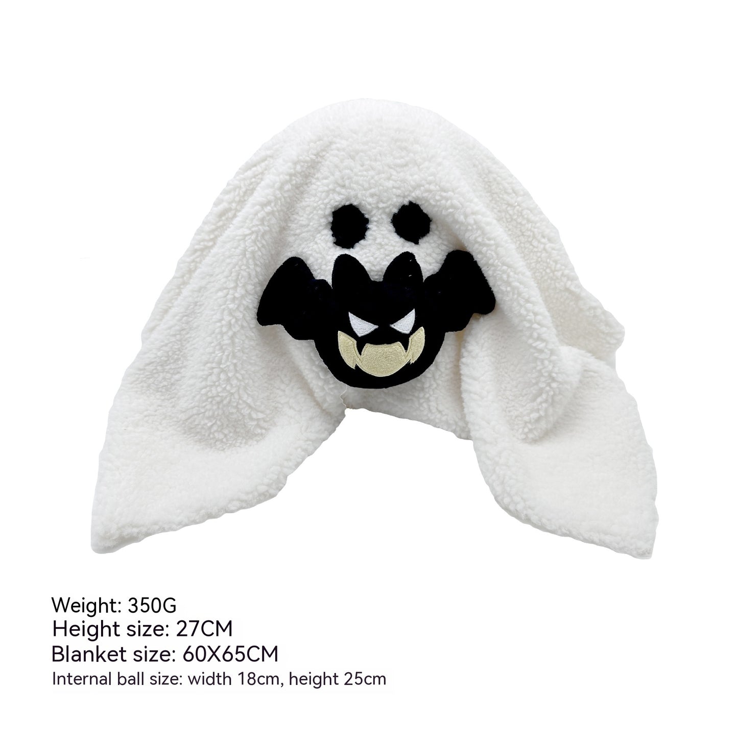 Muñeco de peluche fantasma de Halloween, decoraciones de Halloween