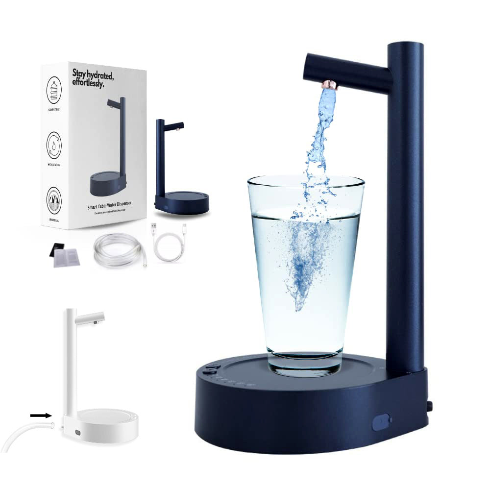 Dispensador de agua eléctrico de escritorio, dispensador automático, dispensador de agua recargable.