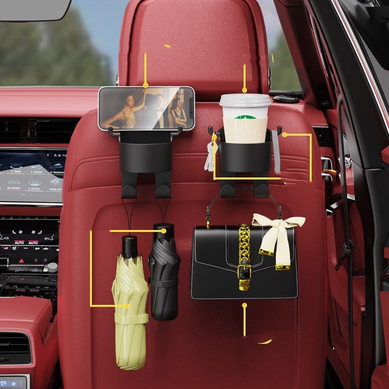 Gancho multifuncional para el respaldo del asiento del coche