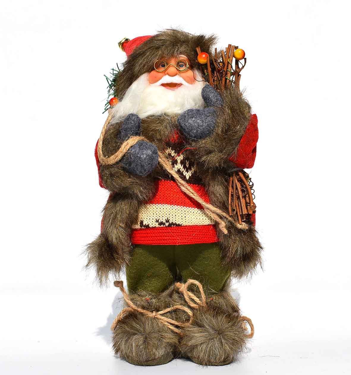 Muñeca navideña, decoración navideña para el hogar, adornos navideños.