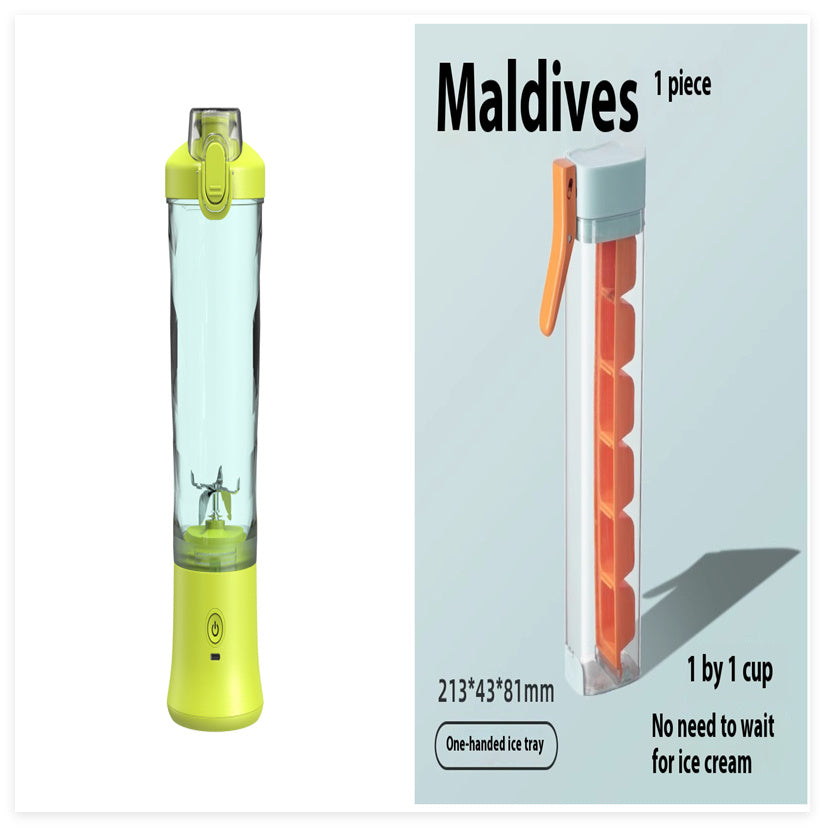 Licuadora portátil, exprimidor, licuadora de tamaño personal para batidos y batidos con 6 cuchillas, mini licuadora, utensilios de cocina