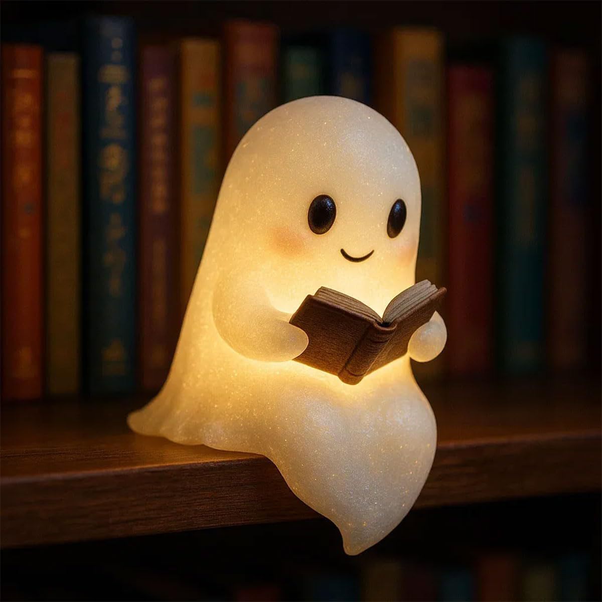Bonita luz nocturna LED fantasma, luz nocturna para niños, regalo, lámpara de noche , decoraciones de Halloween.