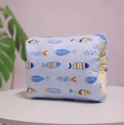 Almohada de lactancia ajustable de algodón para bebés, lavable, para el brazo