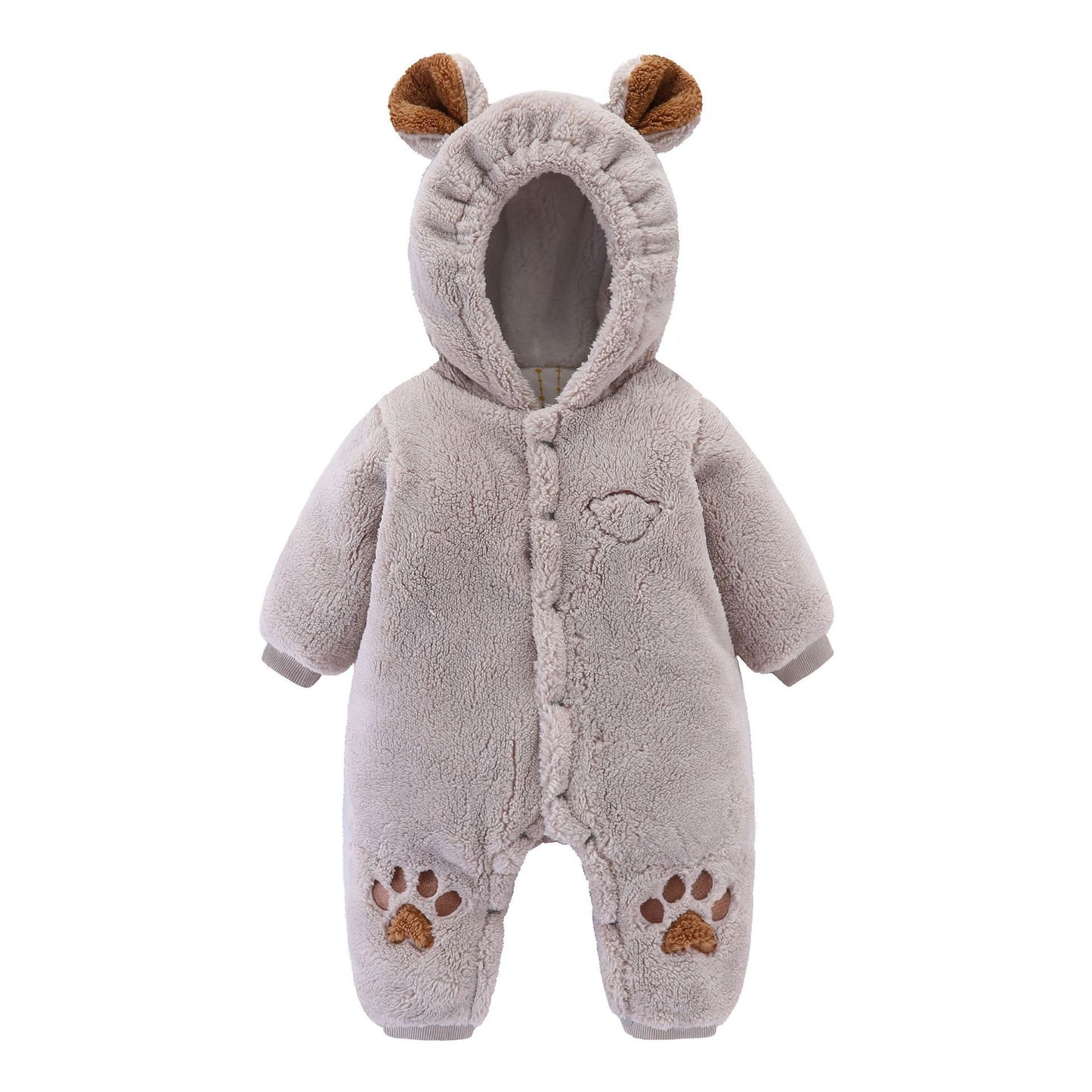 Monos para bebé recién nacido, ropa de bebé, mameluco acolchado para bebé