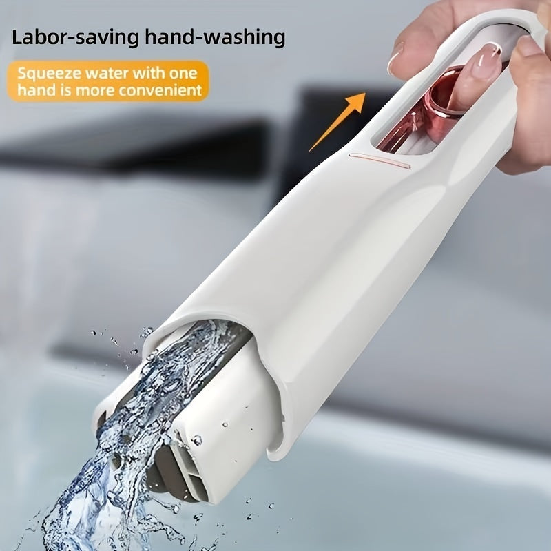Mini trapeador portátil autoexprimible, fácil de lavar a mano, potente y absorbente, multifunción, para escritorio, ventanas, vidrios, cocina, coche, esponja, herramientas de limpieza del hogar.