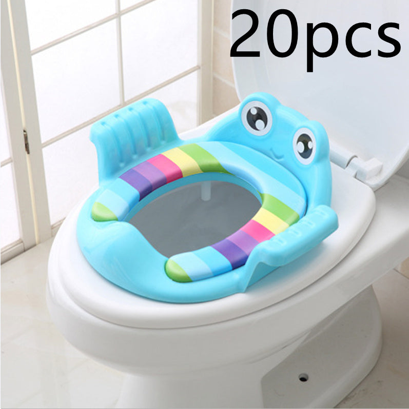 Asiento de inodoro para bebés y niños.