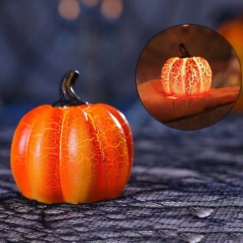 Luz de vela LED de calabaza de simulación