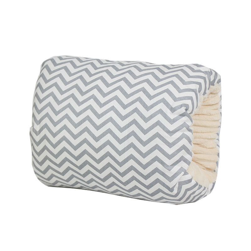 Almohada de lactancia ajustable de algodón para bebés, lavable, para el brazo