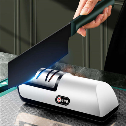 Usb Afilador de cuchillos eléctrico recargable SB, herramienta de cocina automática y ajustable para afilar rápidamente cuchillos, tijeras y amoladoras.