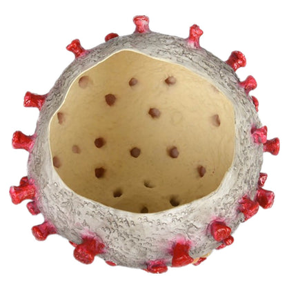 Máscara de virus de Halloween