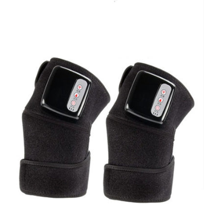 Masajeador eléctrico de rodilla con calefacción por infrarrojos, terapia de vibración, máquina de fisioterapia, masajeador para aliviar el dolor.