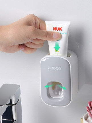 Wall-Mounted Automatic Toothpaste Dispenser Set