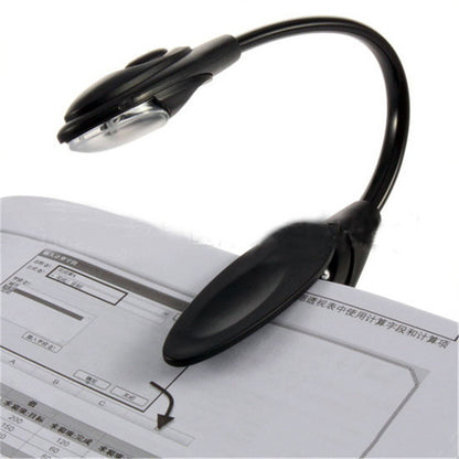 Mini luz LED para libros con clip