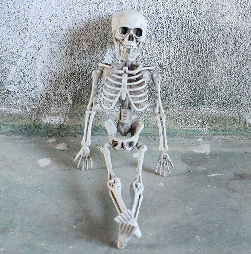 Adorno de calavera de Halloween