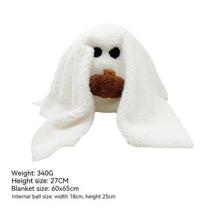 Muñeco de peluche fantasma de Halloween, decoraciones de Halloween