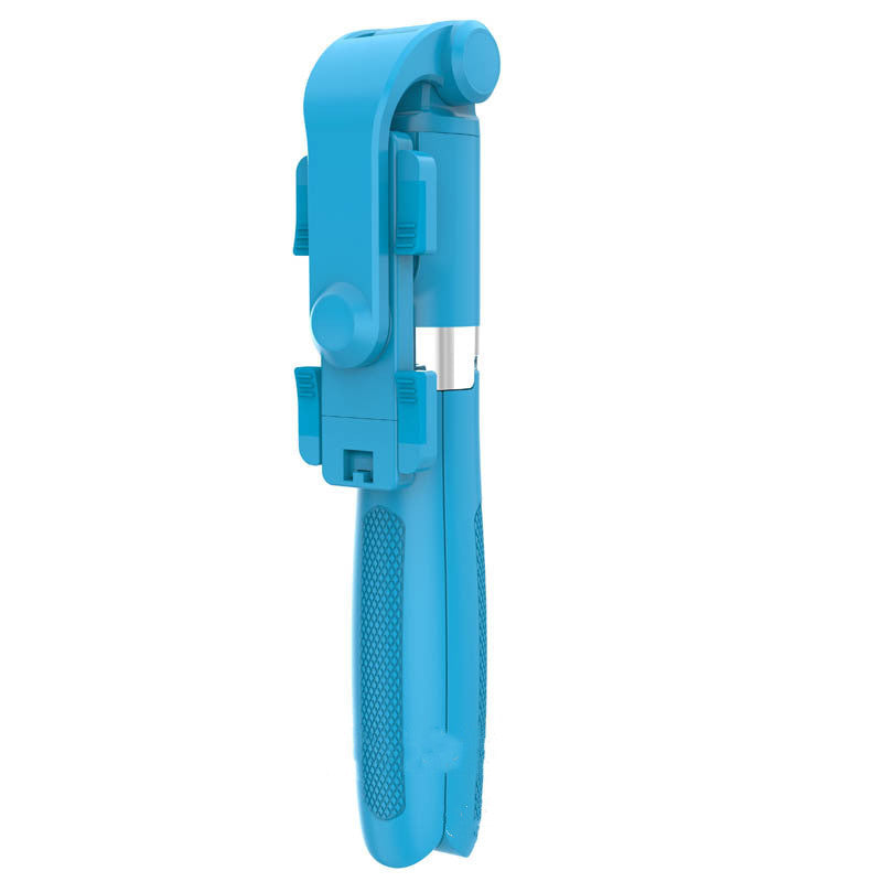 Compatible con Apple, trípode para selfies, soporte triangular universal para móvil con Bluetooth.
