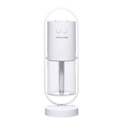 Humidificador de aire USB Magic Shadow para el hogar con luces, generador de niebla ultrasónico para coche.