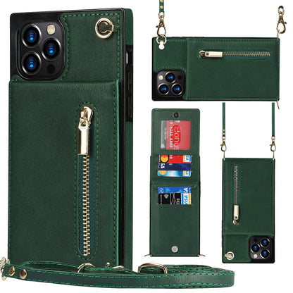 Funda para teléfono con cremallera Funda para teléfono bandolera