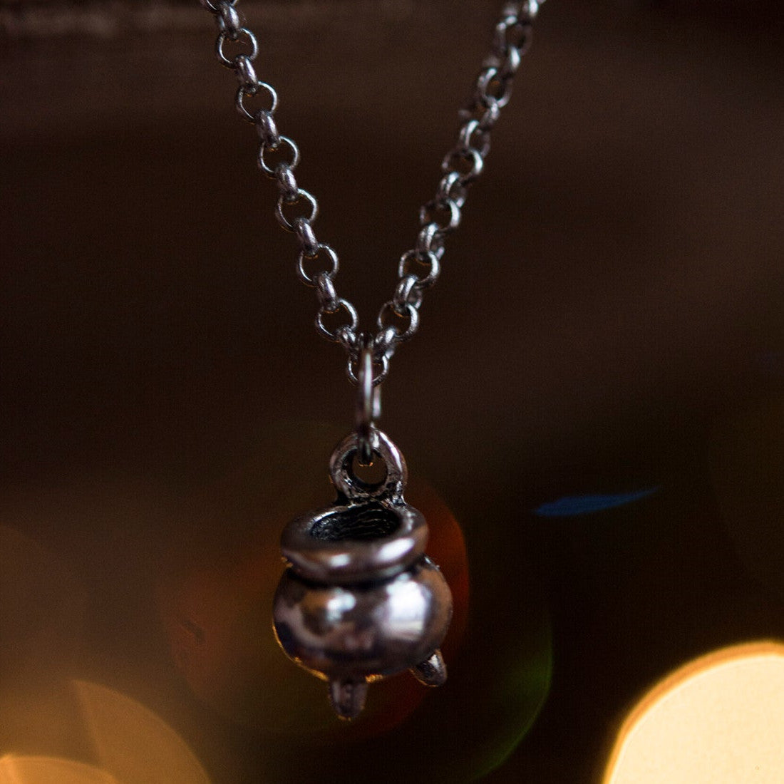 Joyería de Halloween Colgante de mago de Halloween