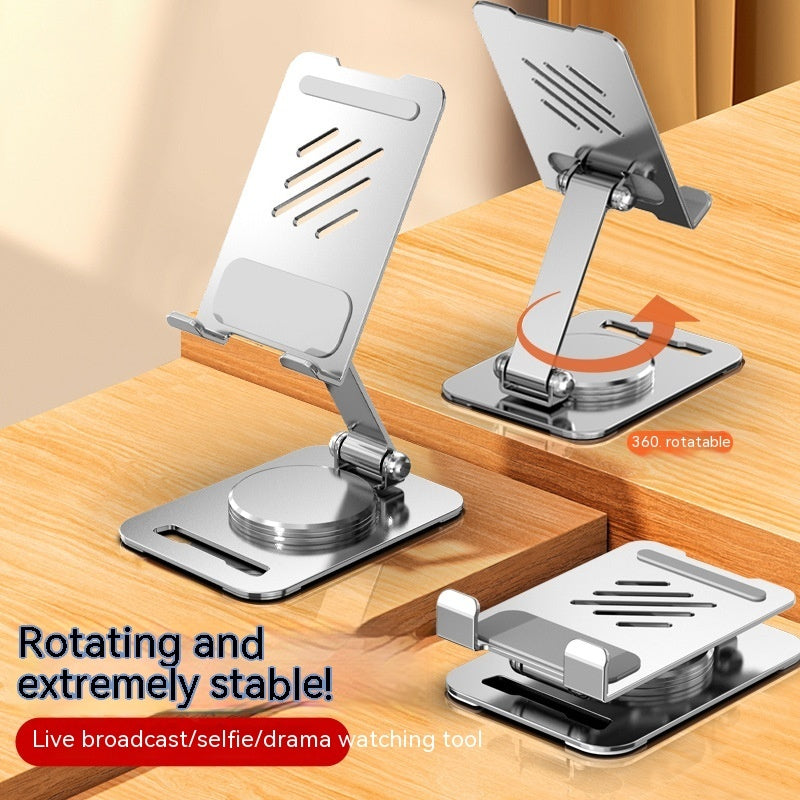 360° Rotating Foldable Desktop Phone & Tablet Stand