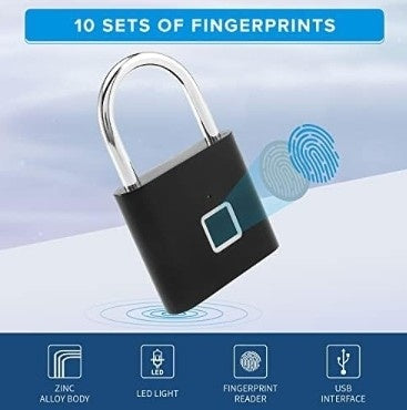 Smart Fingerprint Padlock
