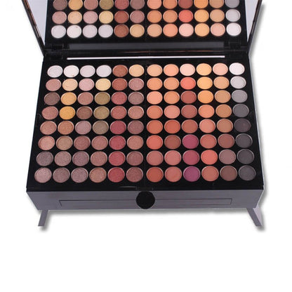 Paleta de maquillaje personalizada con forma de piano, 180 colores, sombras de ojos y rubor