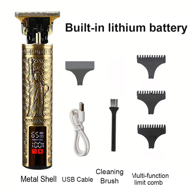 Pro Cordless Metal Hair & Beard Trimmer