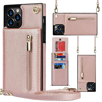 Funda para teléfono con cremallera Funda para teléfono bandolera