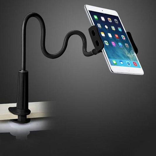 Soporte flexible para teléfono móvil y tableta con base en espiral de 360 grados