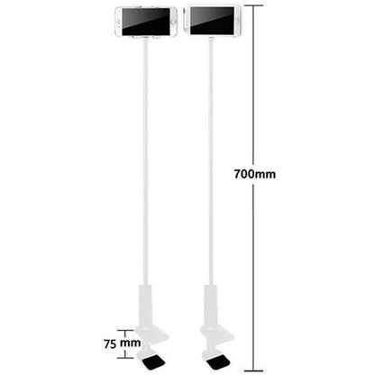 Soporte flexible para teléfono móvil y tableta con base en espiral de 360 grados