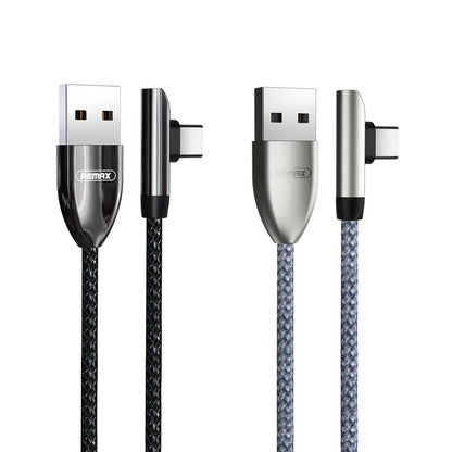 Cable de datos de codo trenzado