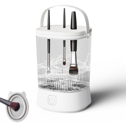 Electric Makeup Brush Cleaner with 9000 RPM Power