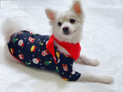 Conjunto de pijamas navideños familiares a juego. Pijamas navideños para la familia. Pijamas navideños. Ropa de dormir navideña.