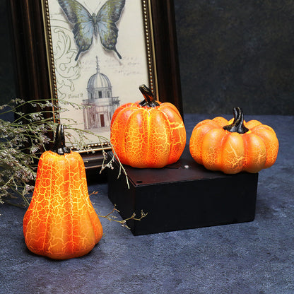 Luz de vela LED de calabaza de simulación