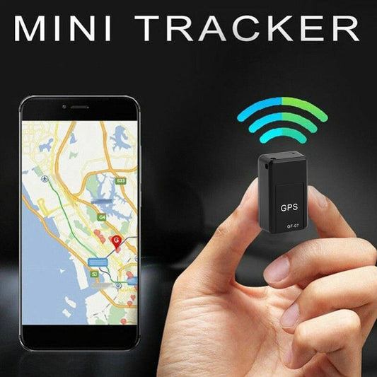 Rastreador de coche magnético Mini rastreador de coche GPS dispositivo localizador de seguimiento en tiempo real grabable antipérdida localizador recargable