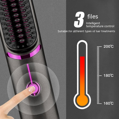 Wireless Hair Straightening Comb