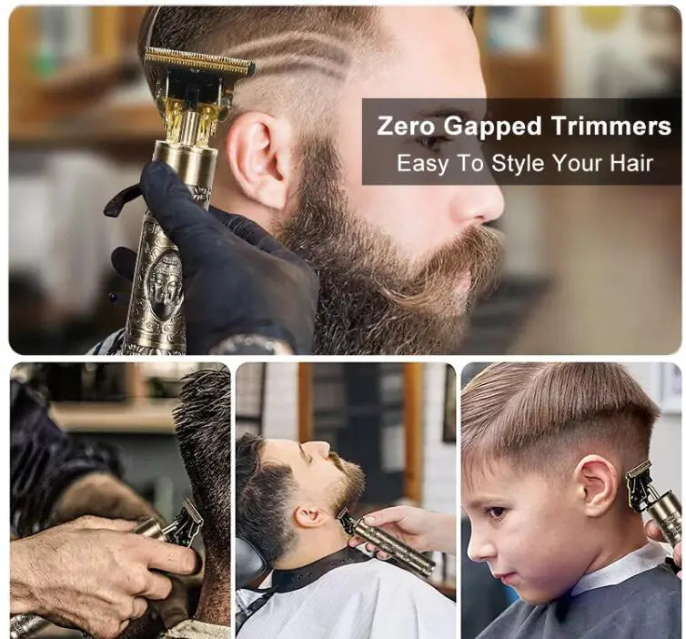 Pro Cordless Metal Hair & Beard Trimmer