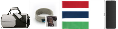 Diadema inalámbrica compatible con Bluetooth para yoga y fitness al aire libre
