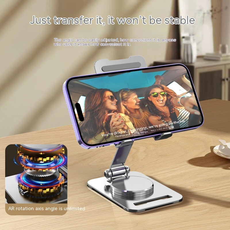 360° Rotating Foldable Desktop Phone & Tablet Stand