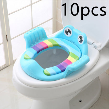 Asiento de inodoro para bebés y niños.