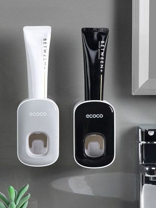 Wall-Mounted Automatic Toothpaste Dispenser Set