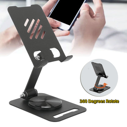 360° Rotating Foldable Desktop Phone & Tablet Stand