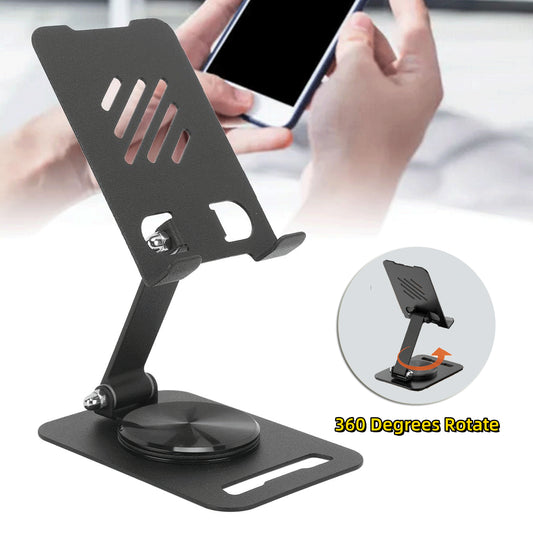 360° Rotating Foldable Desktop Phone & Tablet Stand