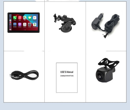 Pantalla inteligente IPS portátil para coche, pantalla de proyección inalámbrica, Carplay, Android AUTO