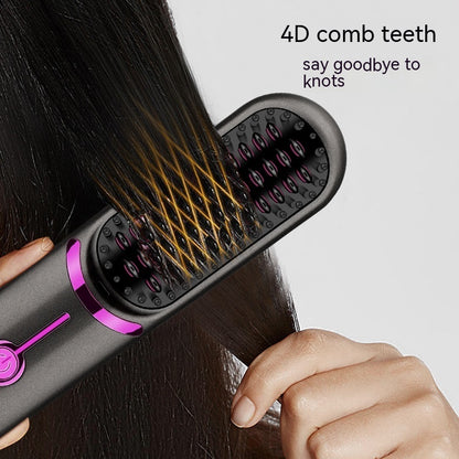 Wireless Hair Straightening Comb