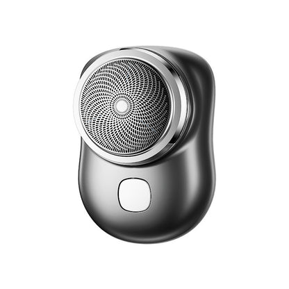 Mini afeitadora facial inalámbrica portátil, recargable por USB, eléctrica, en seco y húmedo, sin dolor, tamaño pequeño, para hombres.