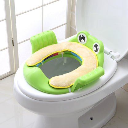 Asiento de inodoro para bebés y niños.