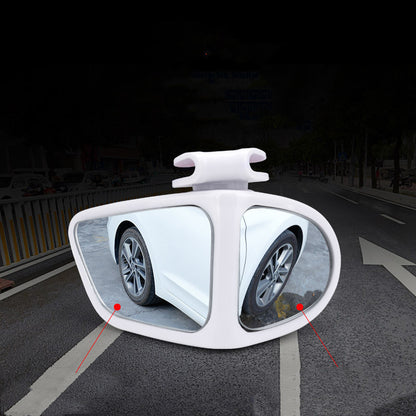 Espejos de punto ciego delanteros y traseros del coche