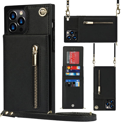 Funda para teléfono con cremallera Funda para teléfono bandolera